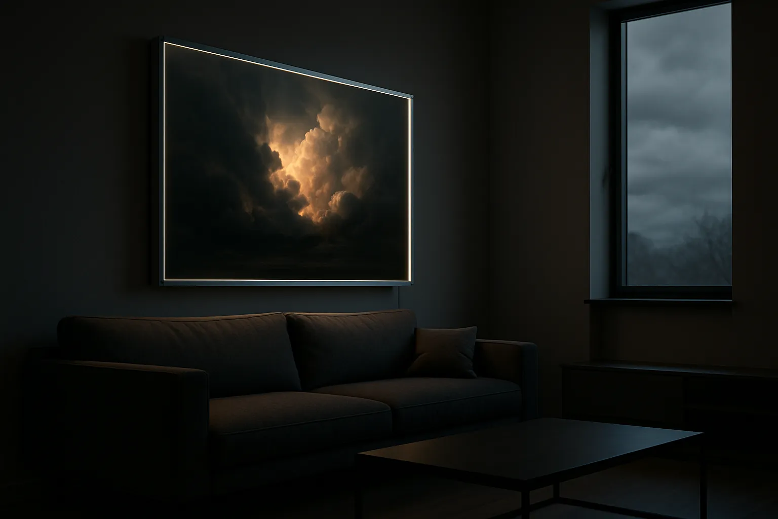 Stimmungsvolle Räume schaffen: Zeitlose LED-Bilder als Kunst und Lichtquelle